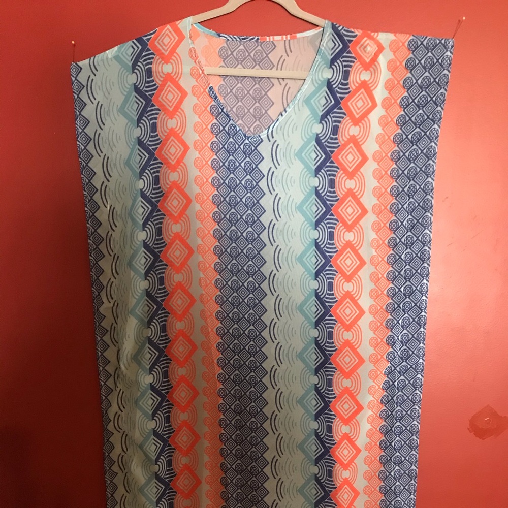 Ankle length beach cover up
